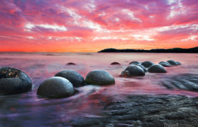 Moeraki Boulders: obří novozélandské kuličky