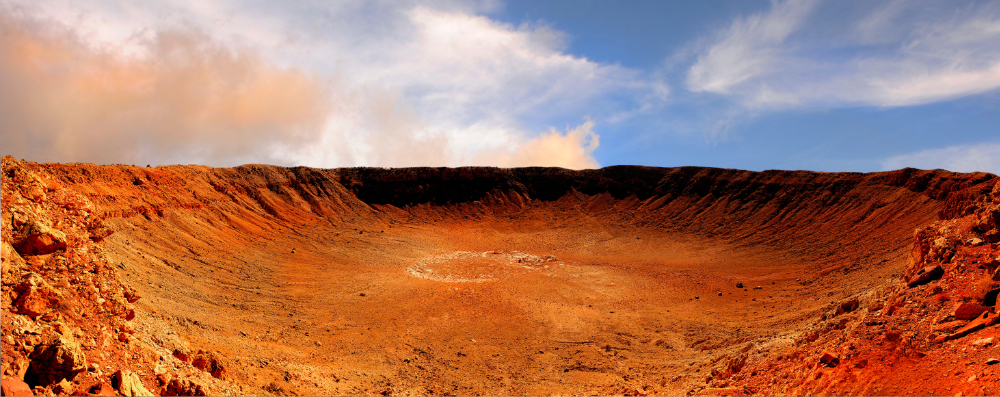 The great meteor Crater